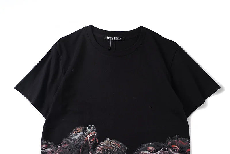 Black Full Orangutan Graphic Tee