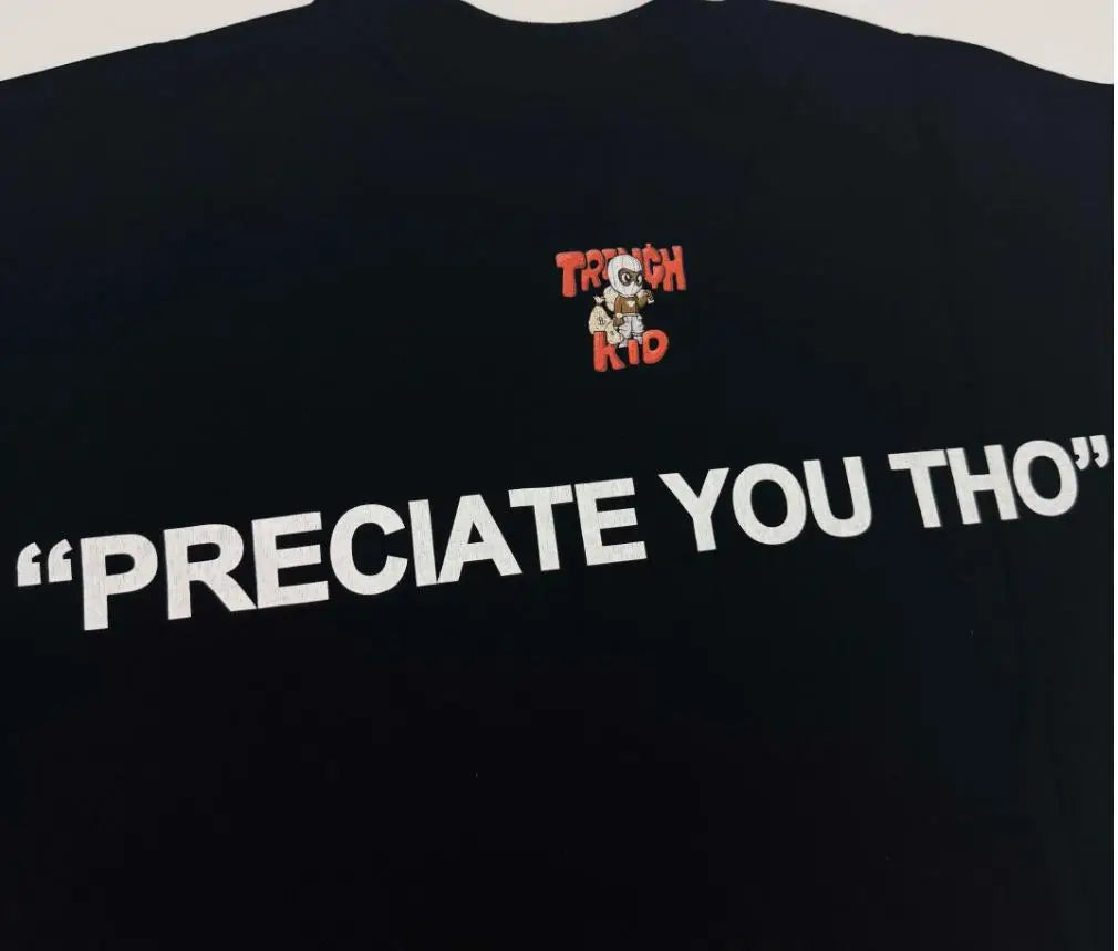 Black Smoking Preciate Graphic Tee