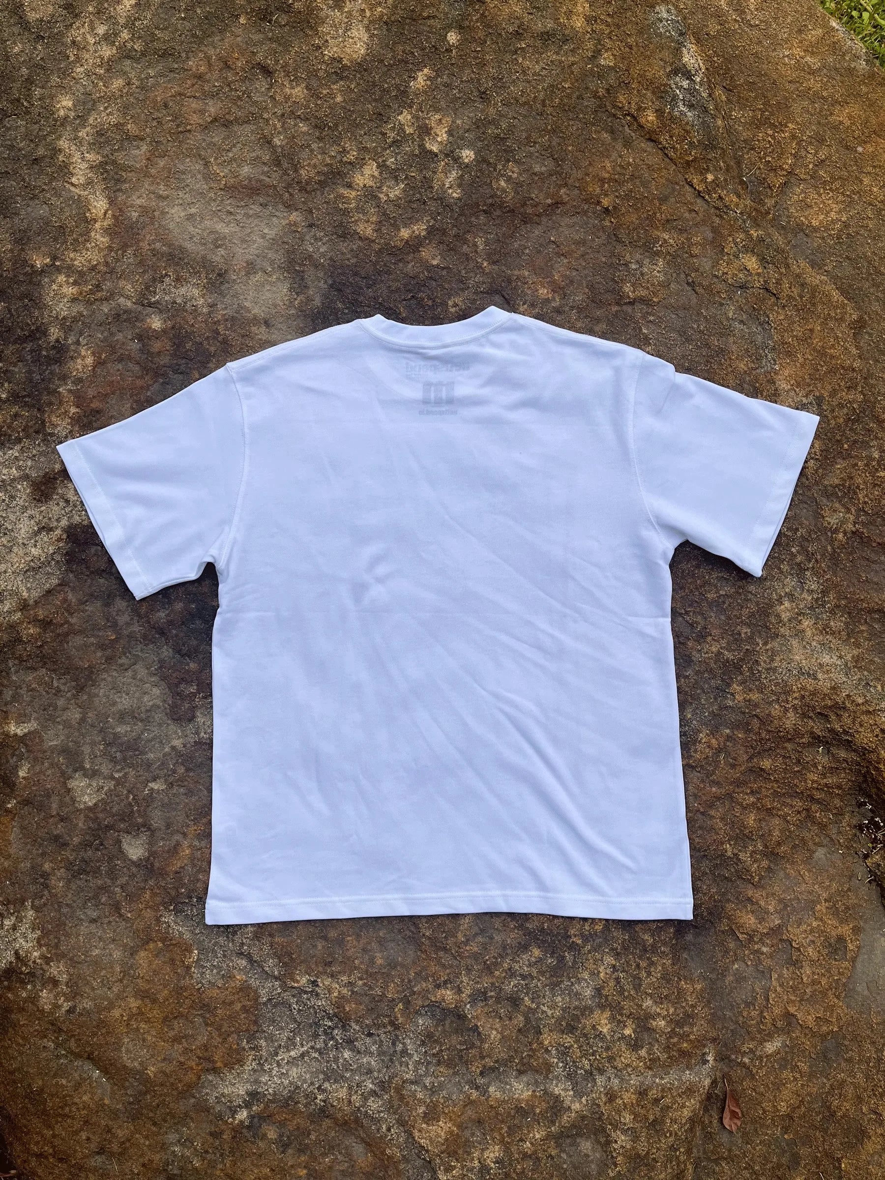 White Invert Pop Graphic Tee