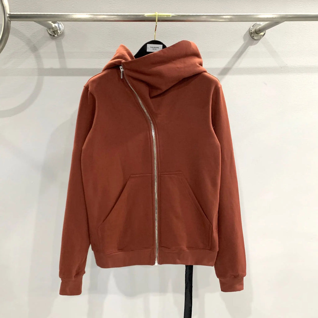 Beige Wizard Graphic Zip Hoodie