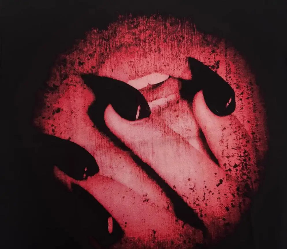 Black Pop Alterego Lips Graphic Tee