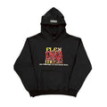 Black Flexmusix Graphic Hoodie