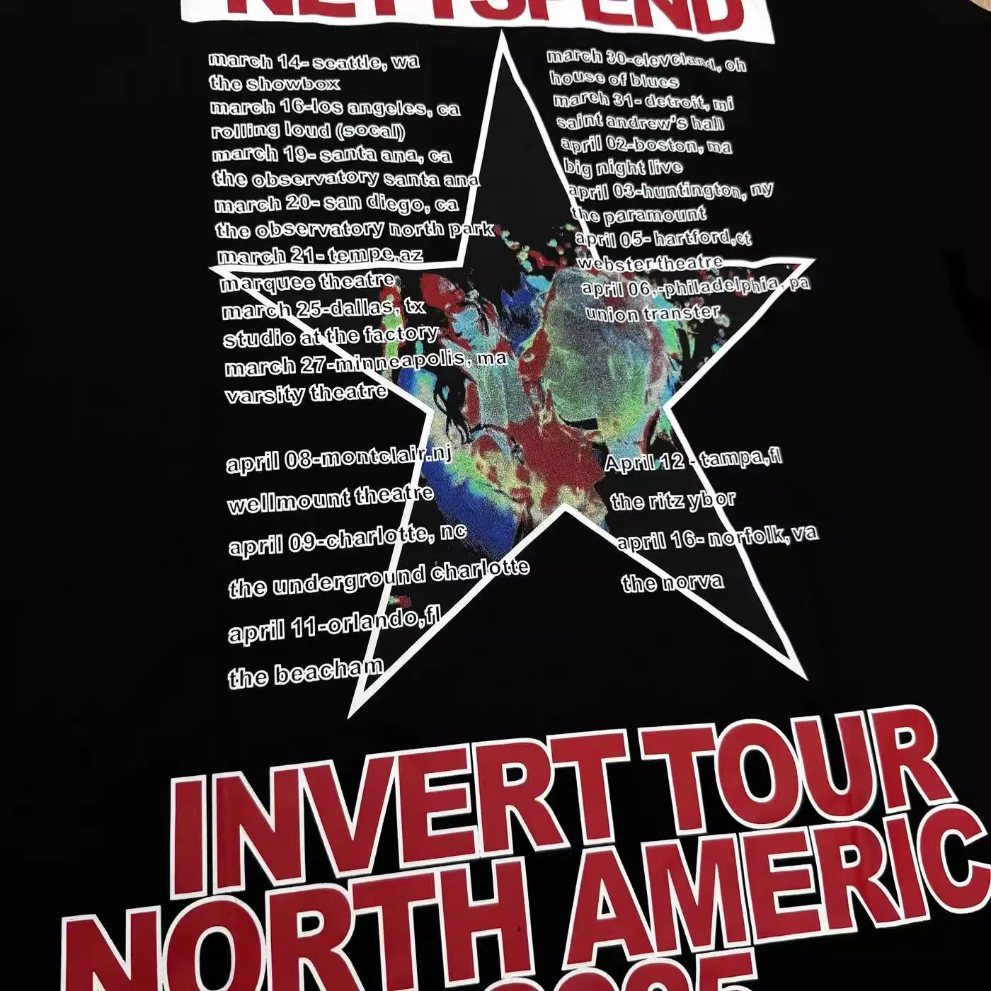Black Invert North America Graphic Tee