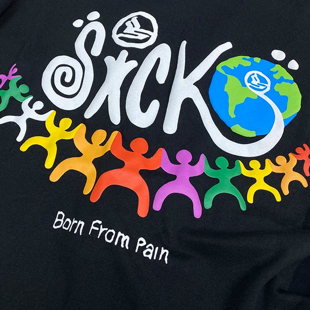 Black Born Pain Graphic Tee