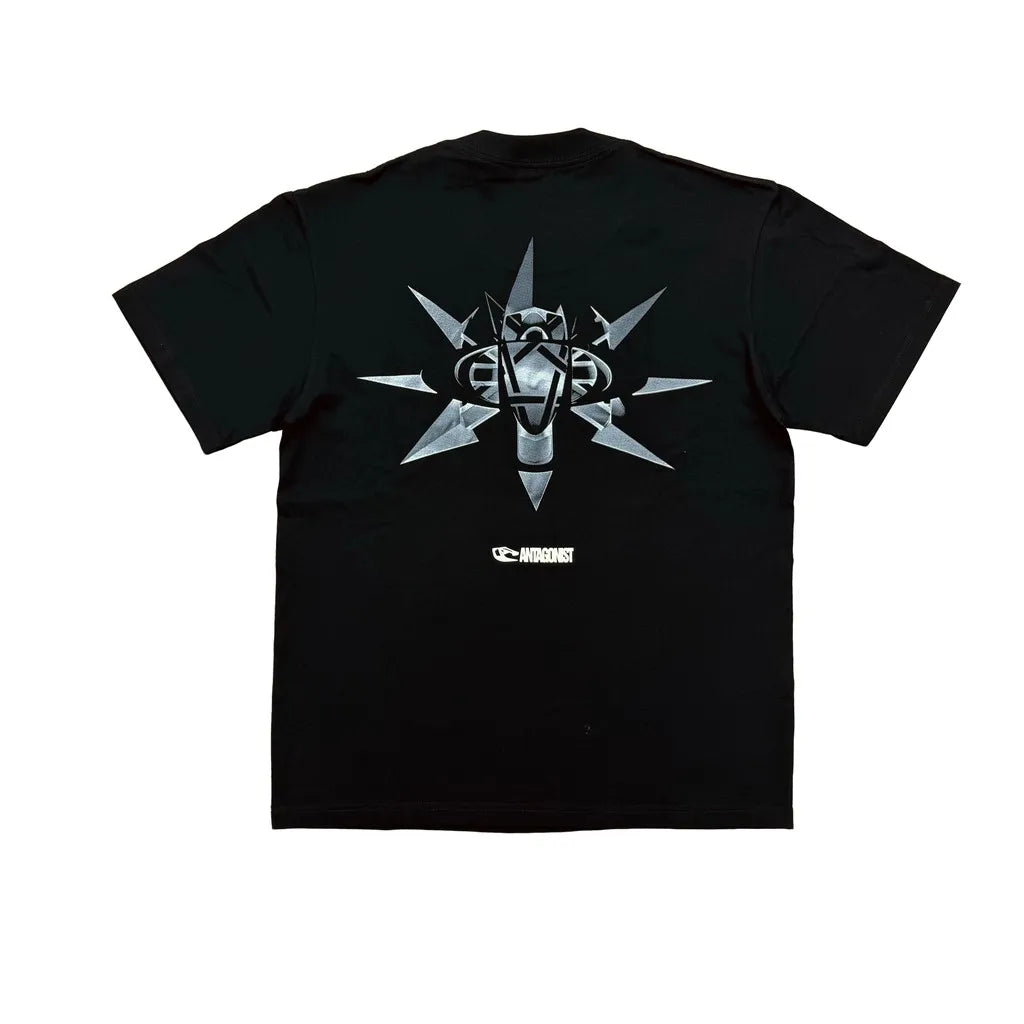 Black Statement Abstract Portrait Graphic Tee
