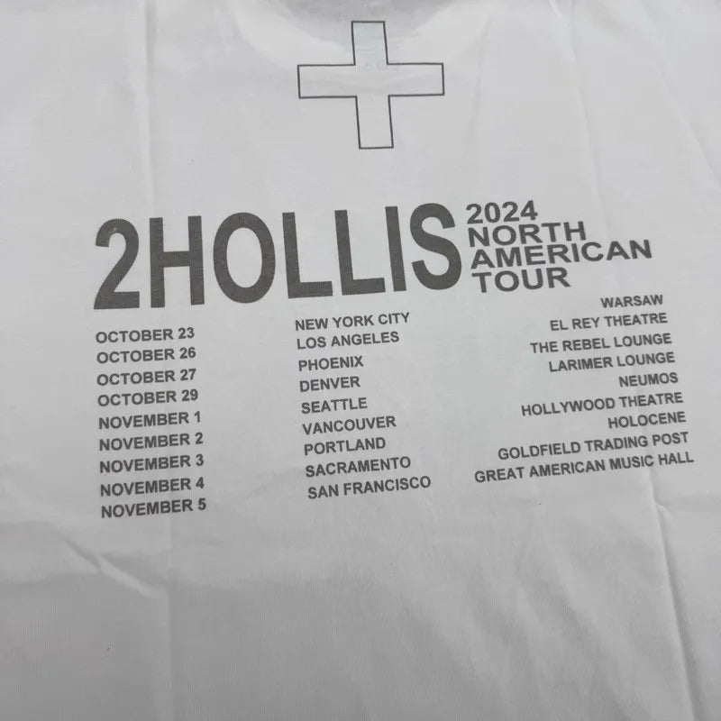 Black 2holls Single Art Graphic Tee