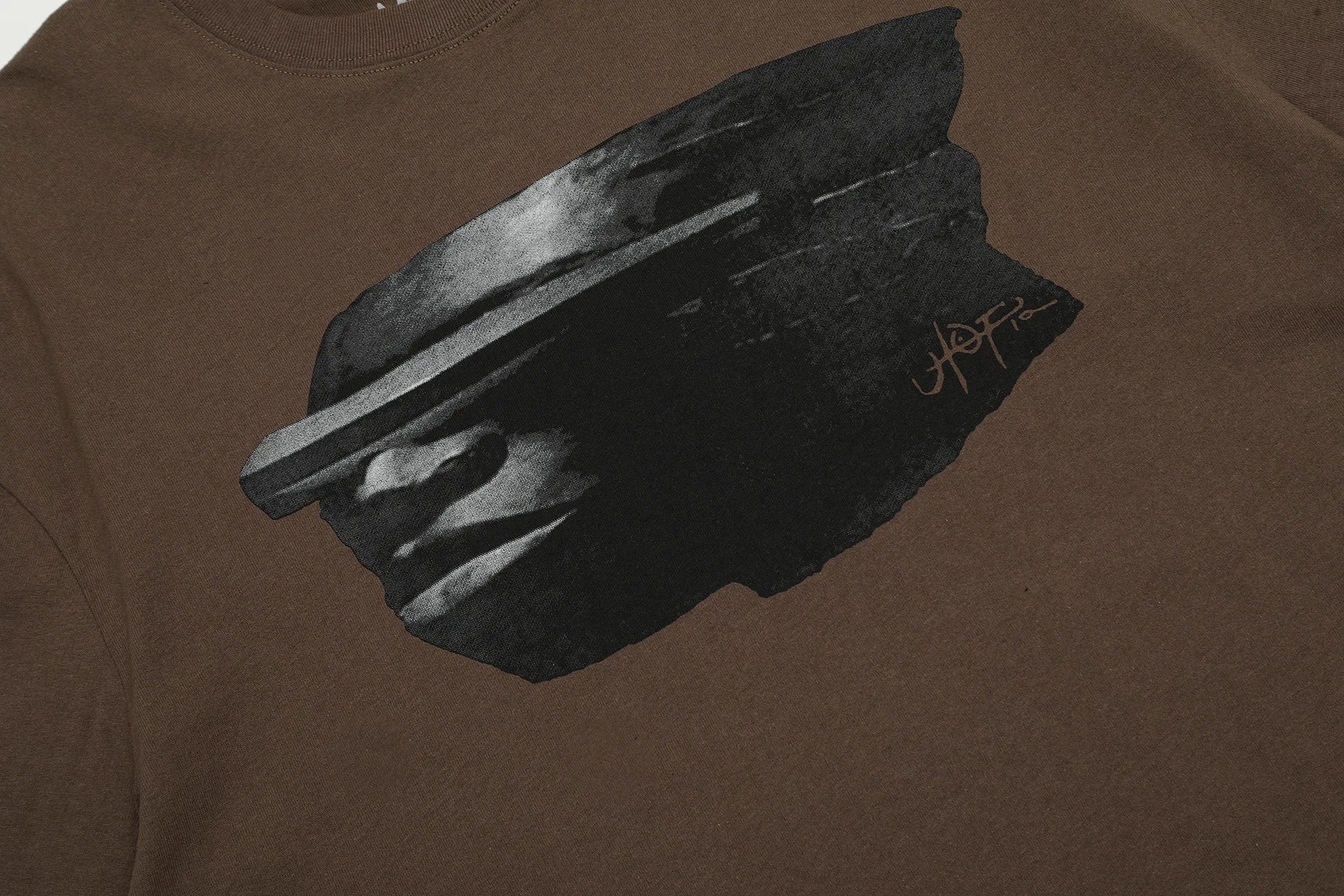 Charcoal Coffee Graphic Tee
