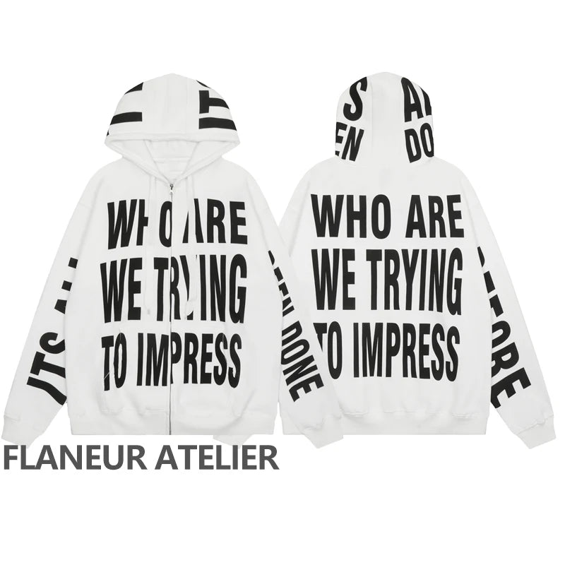 Black Annabolina Impress Graphic Hoodie