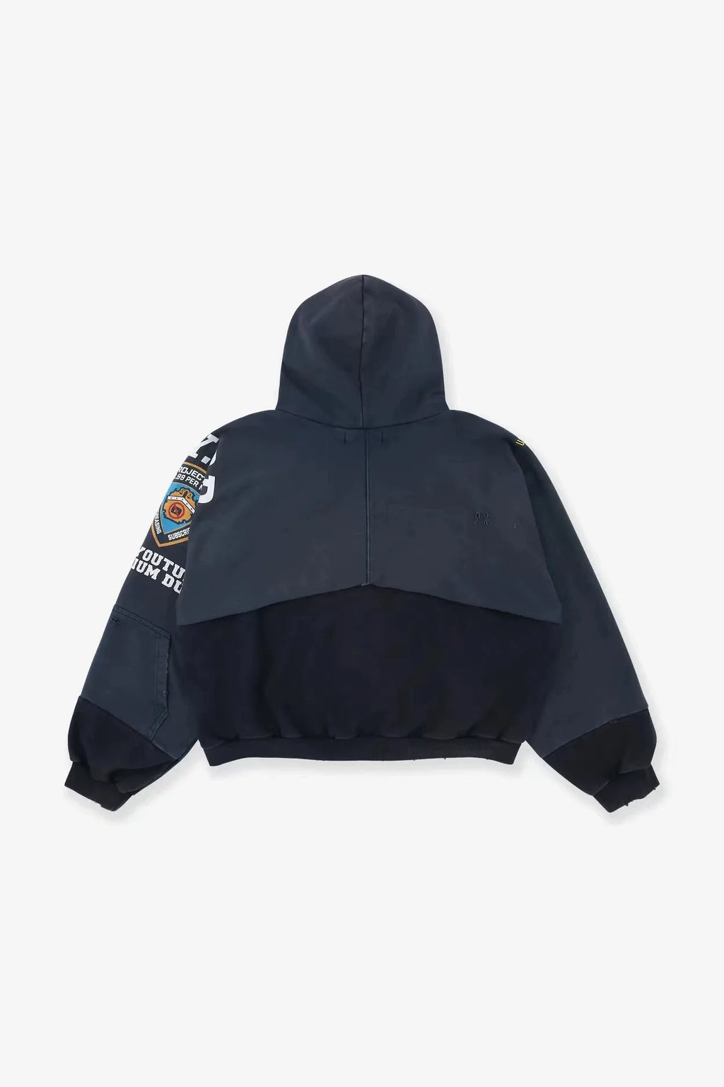 Navy Army Graphic Hoodie