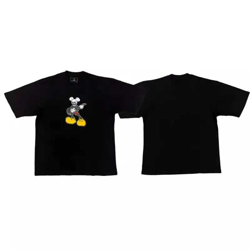 Black Skull Duck Graphic Tee