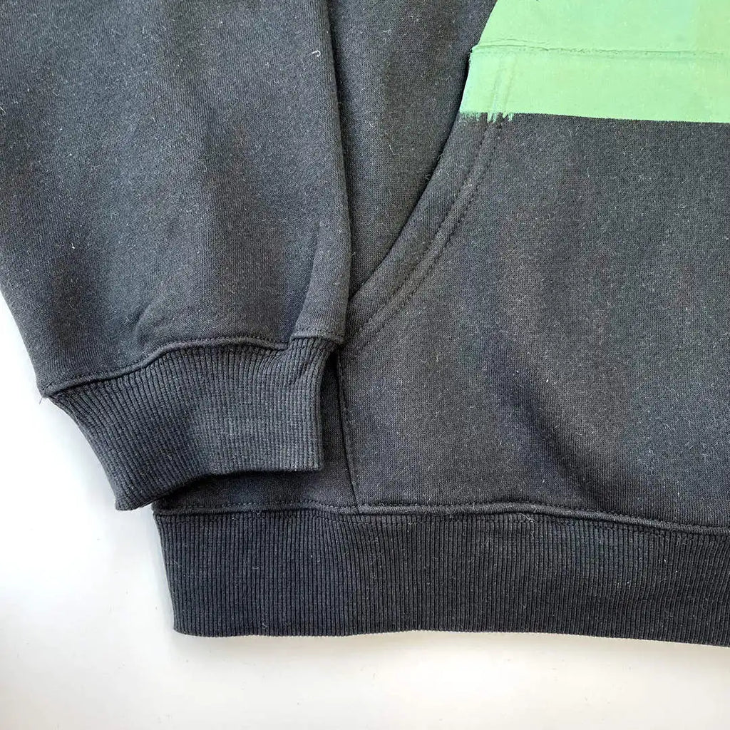 White Statement Graphic Hoodie