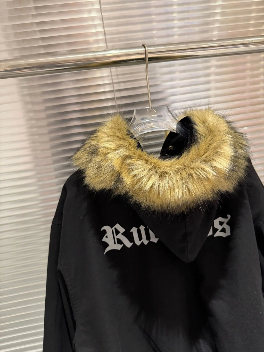 Black Graphic Hoodie