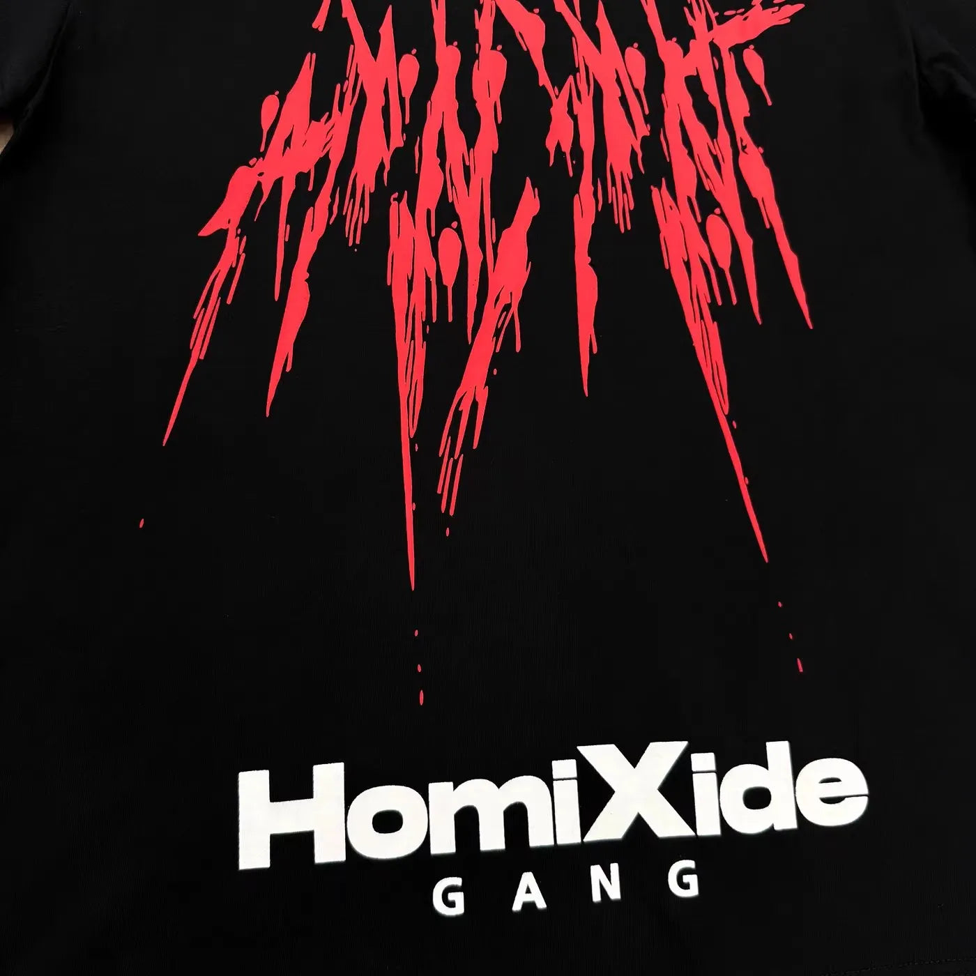 Black Homixde Gang Box Graphic Tee