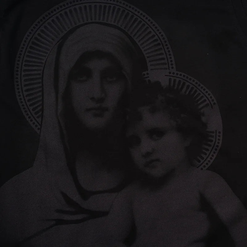Black Virgin Mary Child Graphic Tank