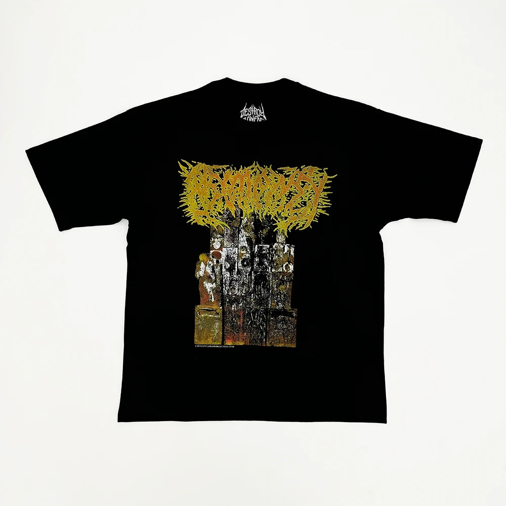 Black Babymoney Metal Graphic Tee