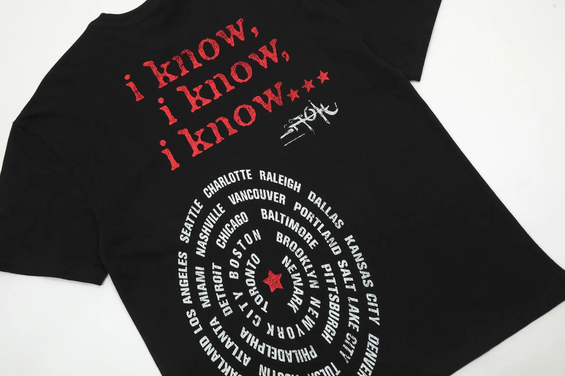 Black Know Graphic Tee