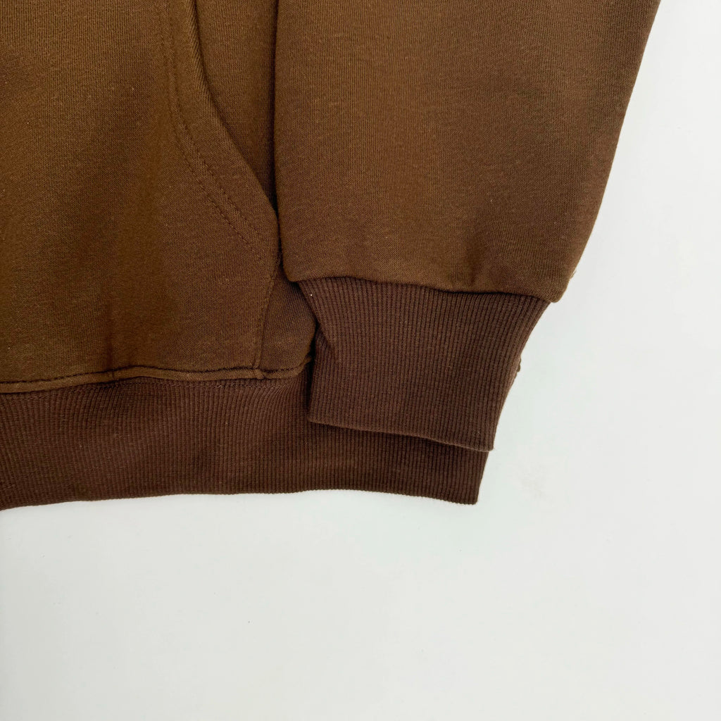 Brown Love Last Forever Graphic Hoodie