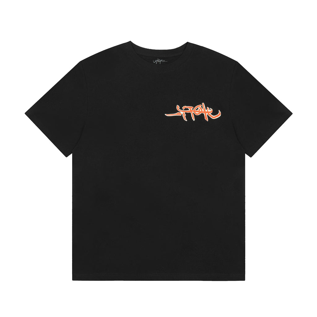 Black Letters Graphic Tee