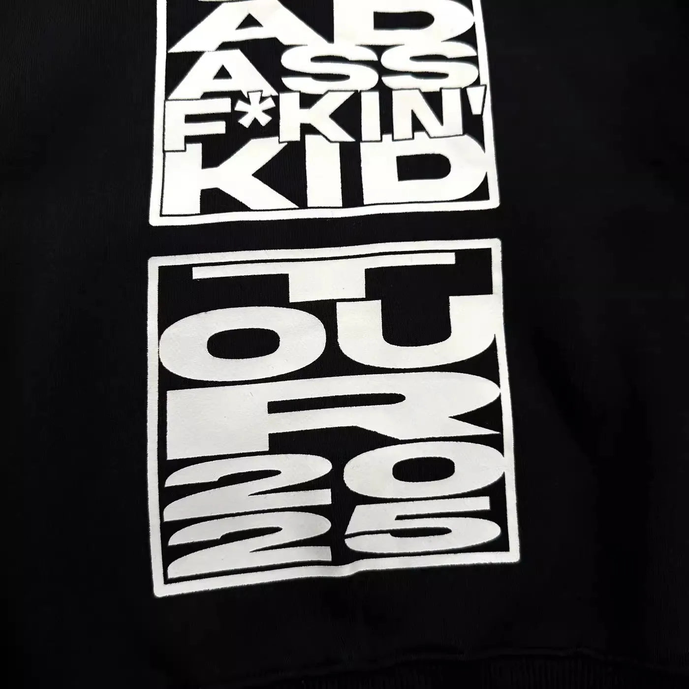 Black Hot Invert North Graphic Hoodie