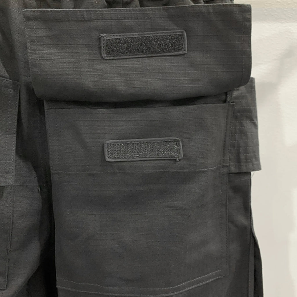 Beige Tactical Paratrooper Cargo Pants