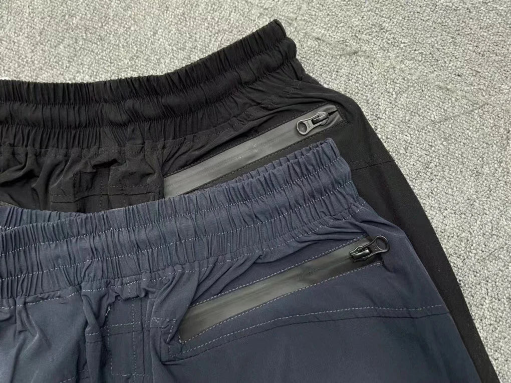 Black Nylon Multi Outdoor Cargo Pants