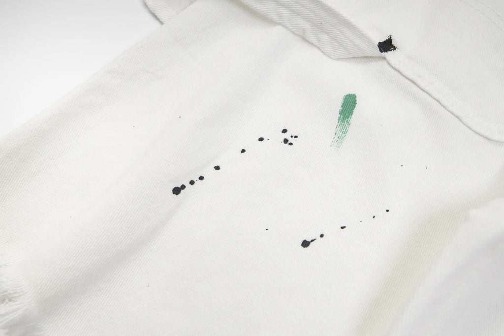 White Ink Tactics Heavy Cargo Shorts