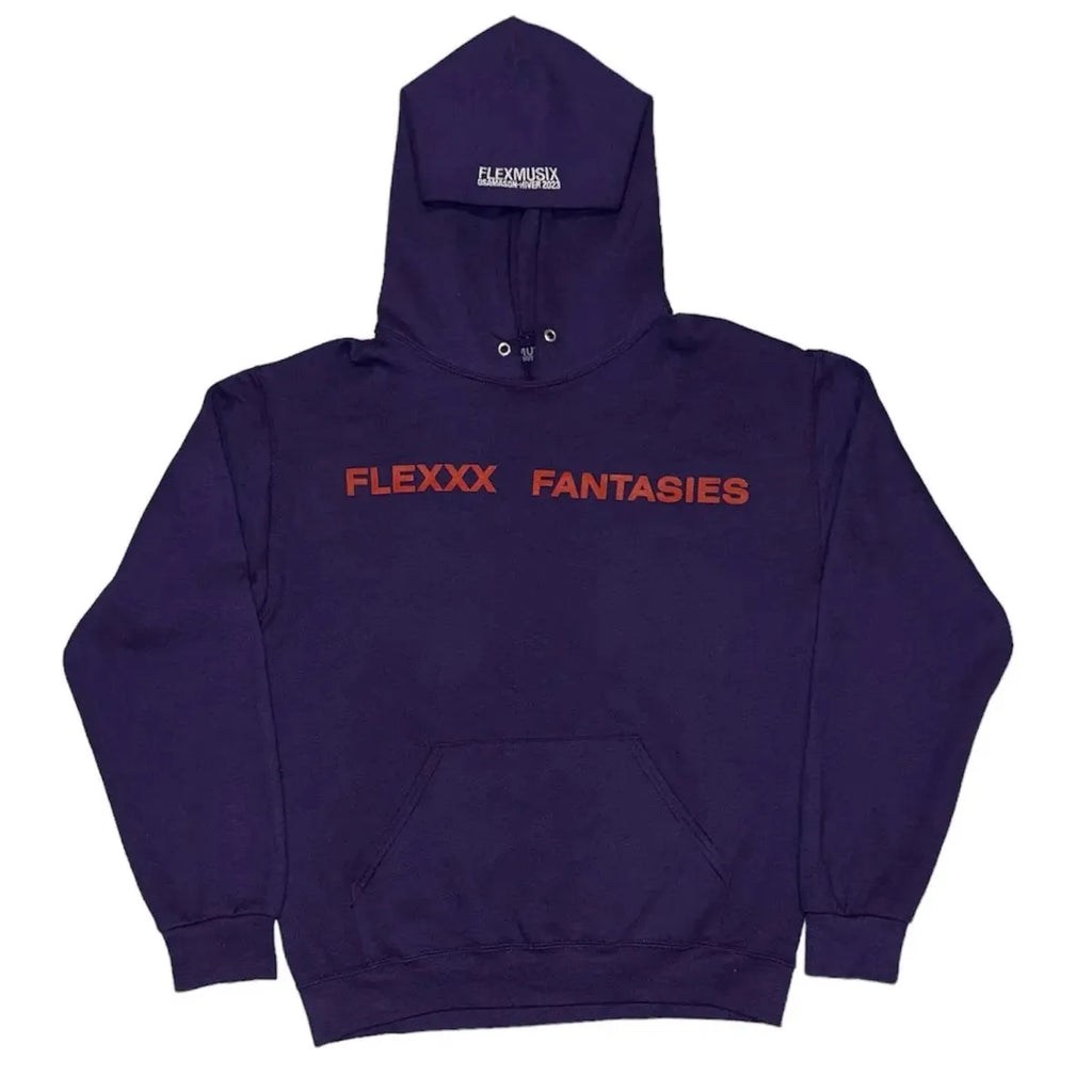 Jumpout Flex Purple Color Graphic Hoodie