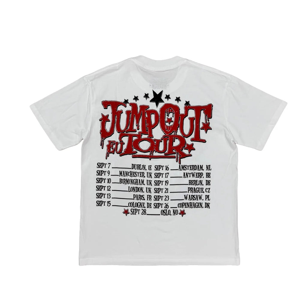 White Jumpout Graphic Tee