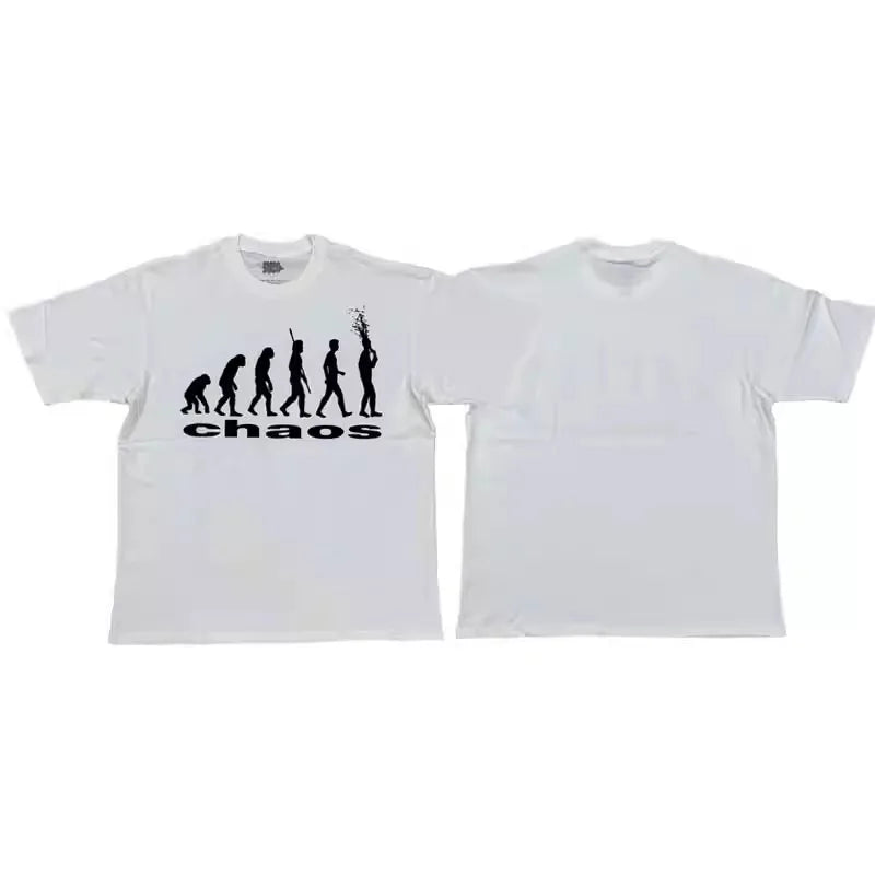 Black Morechaos Anthems Evolution Graphic Tee