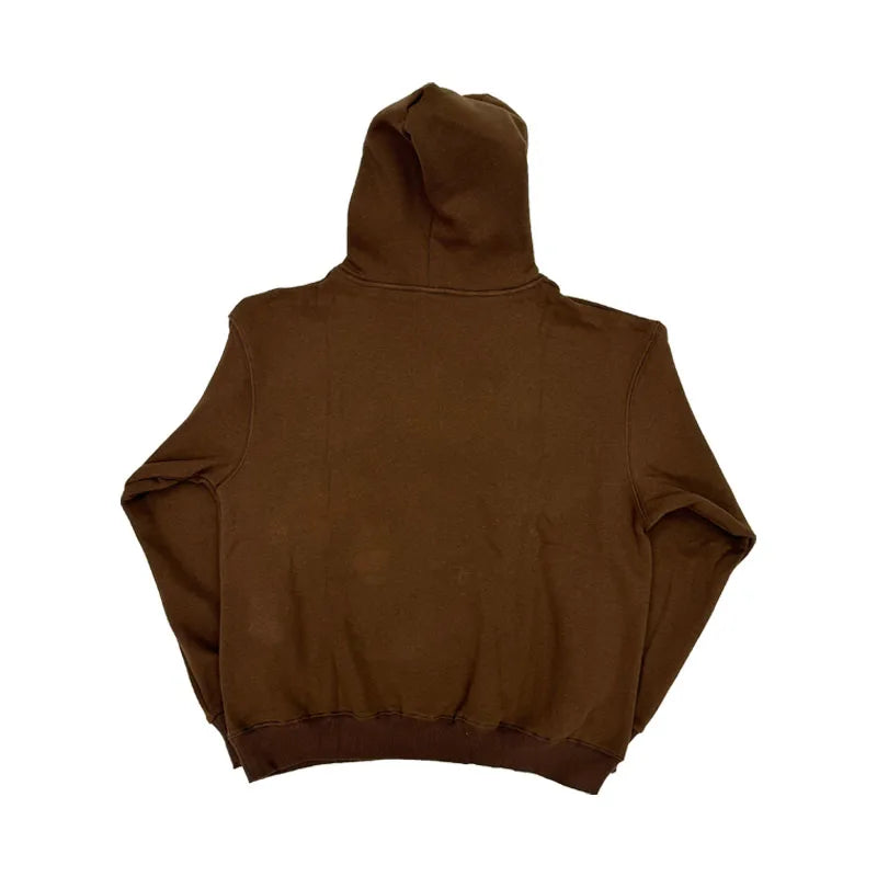 Brown Love Last Forever Graphic Hoodie