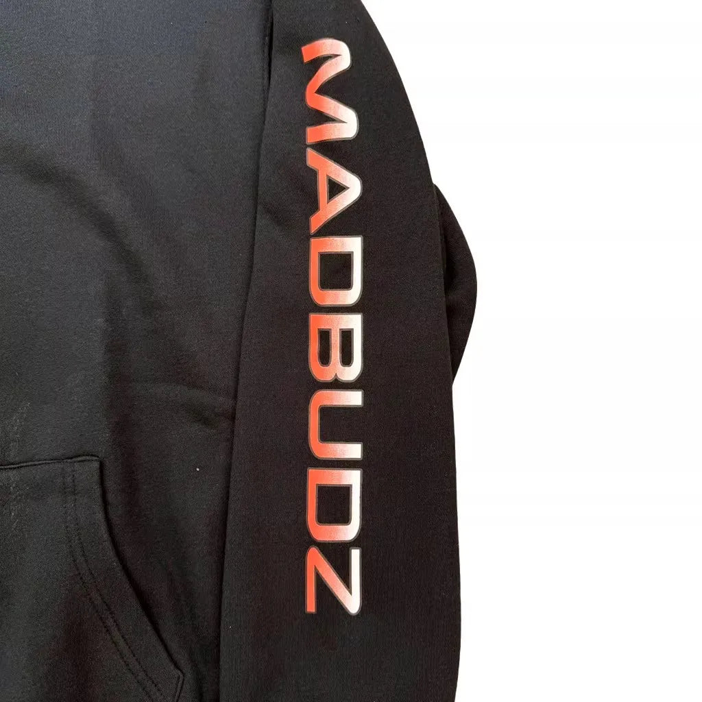 Black Ic34madbudz Djrenessy Graphic Hoodie