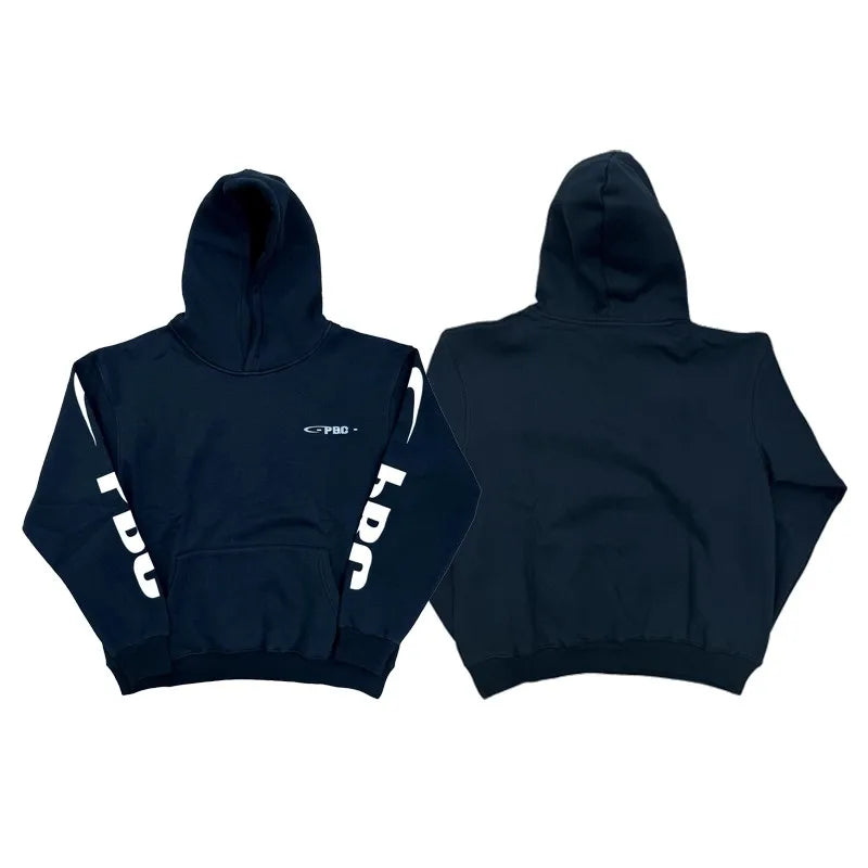 Black Music Box Set Graphic Hoodie