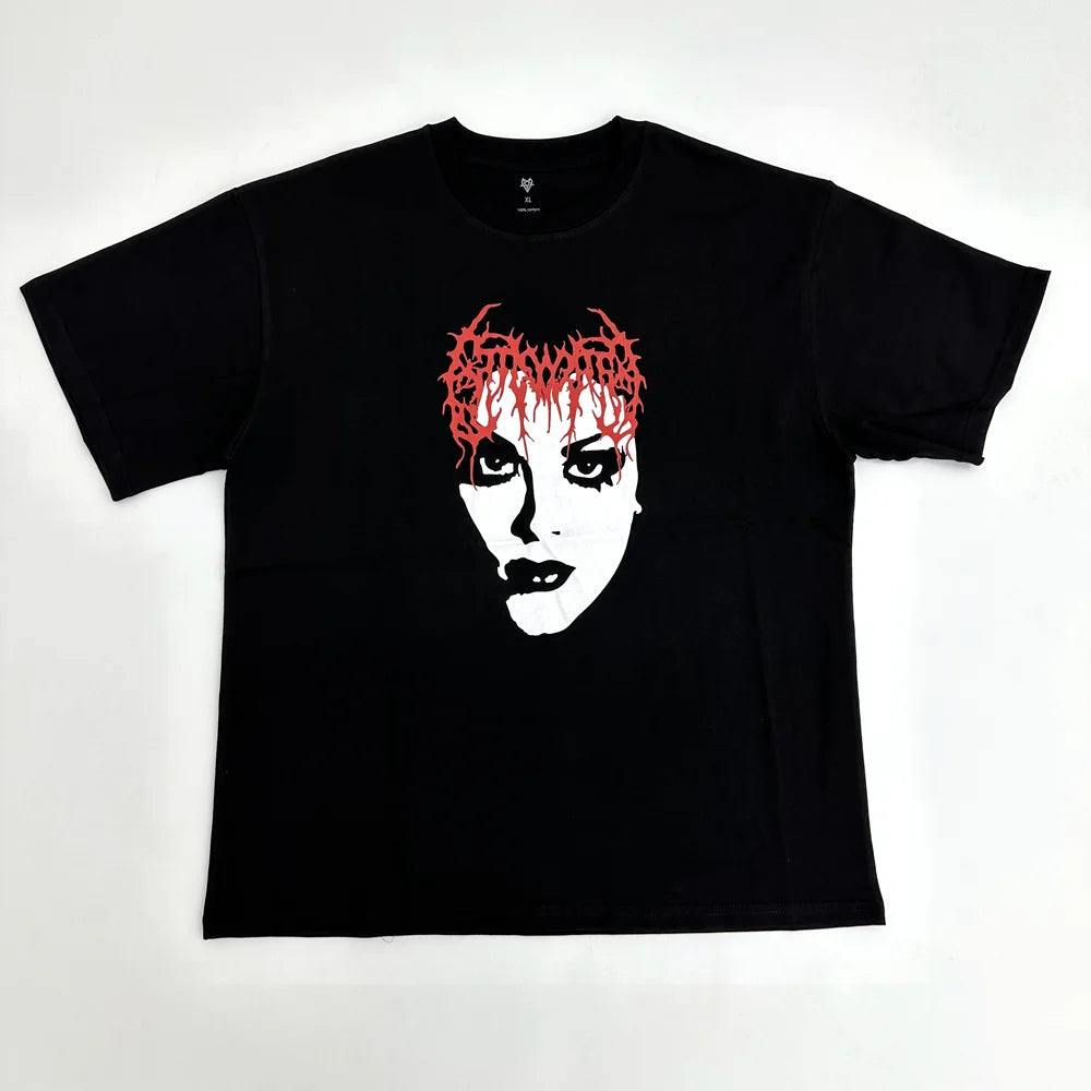 Black Statement Bold Collage Graphic Tee