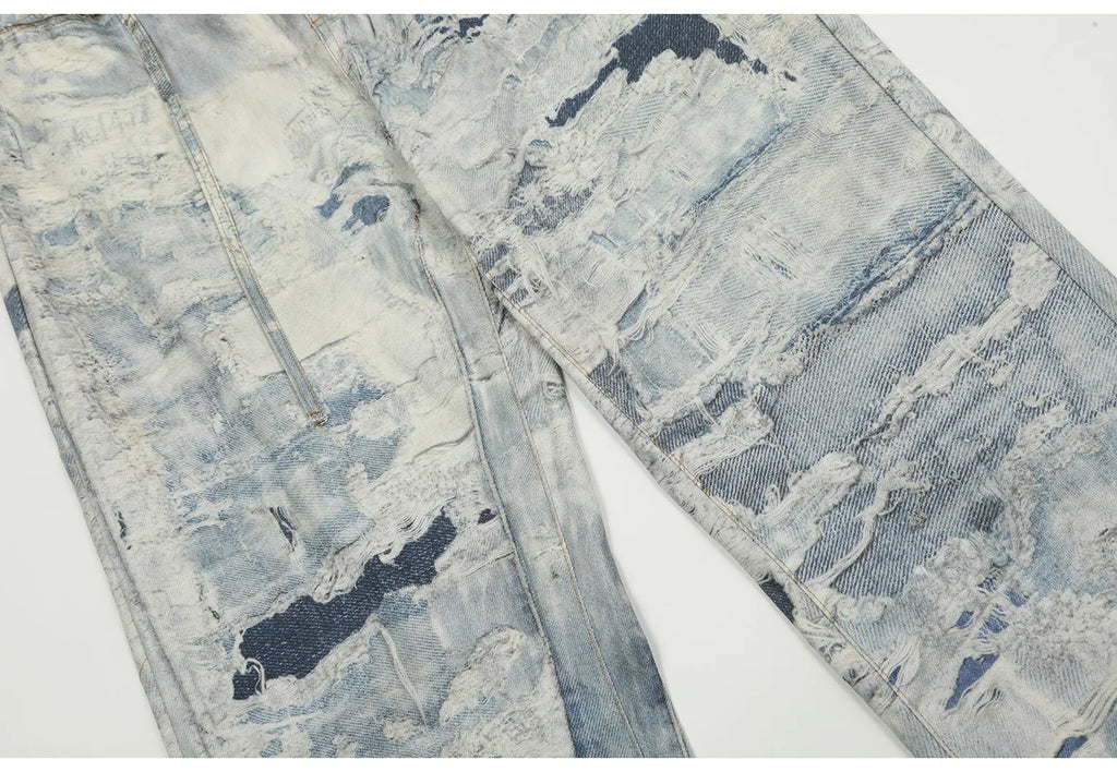 Beige Ink Anniversary Straight-Leg Jeans