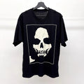 Black Skull Head Graphic Tee