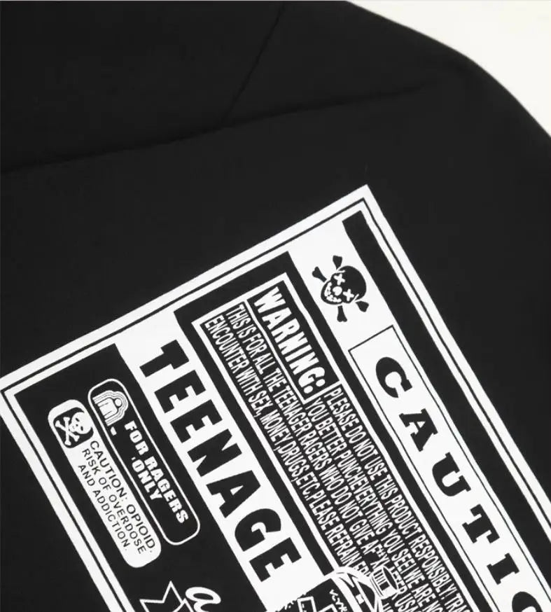 Black Autographed Graphic Tee