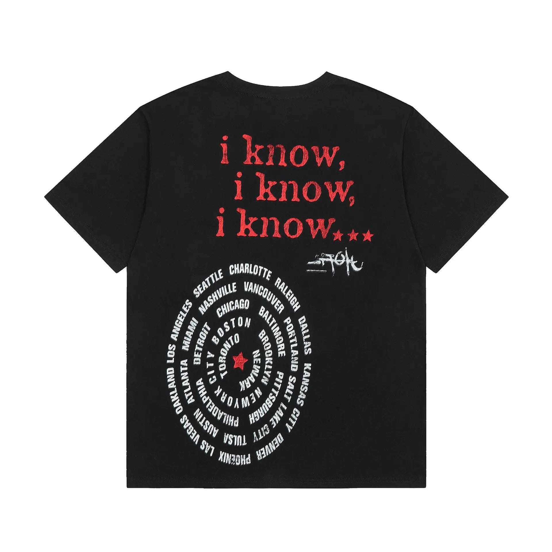 Black Know Graphic Tee