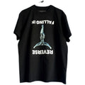 Black Falling Graphic Tee