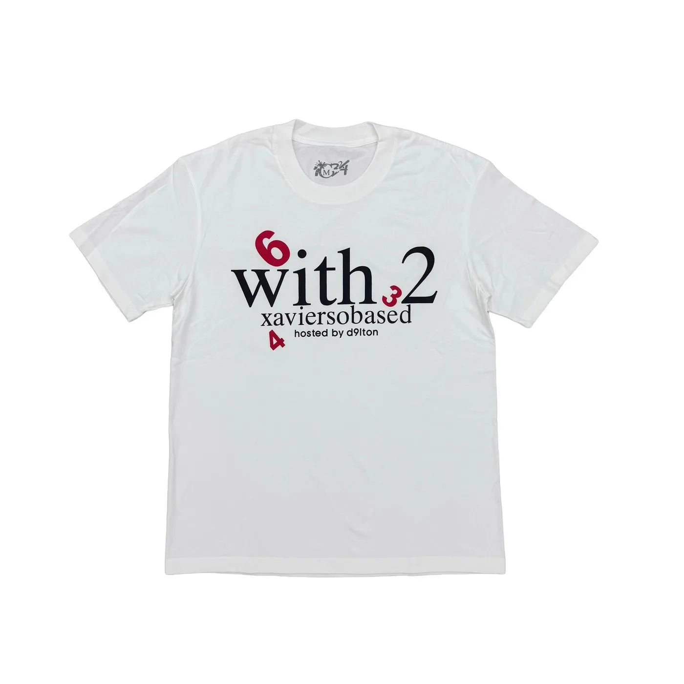 White Invert Xaviersobased Graphic Tee