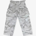 White Snow Camo Camouflage Graphic Jeans