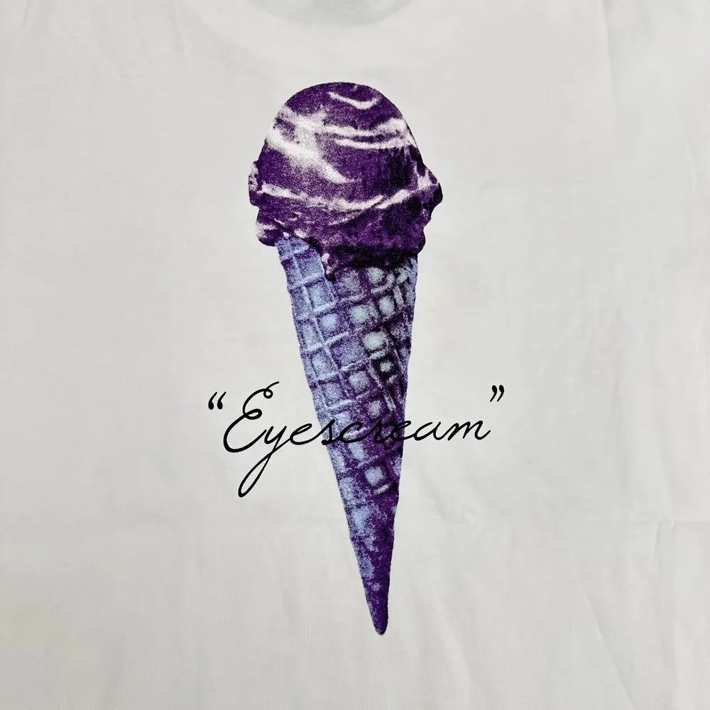 White Ice Cream Graphic Tee