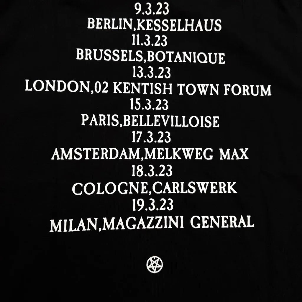 Black Statement Bold Illustration Graphic Tee