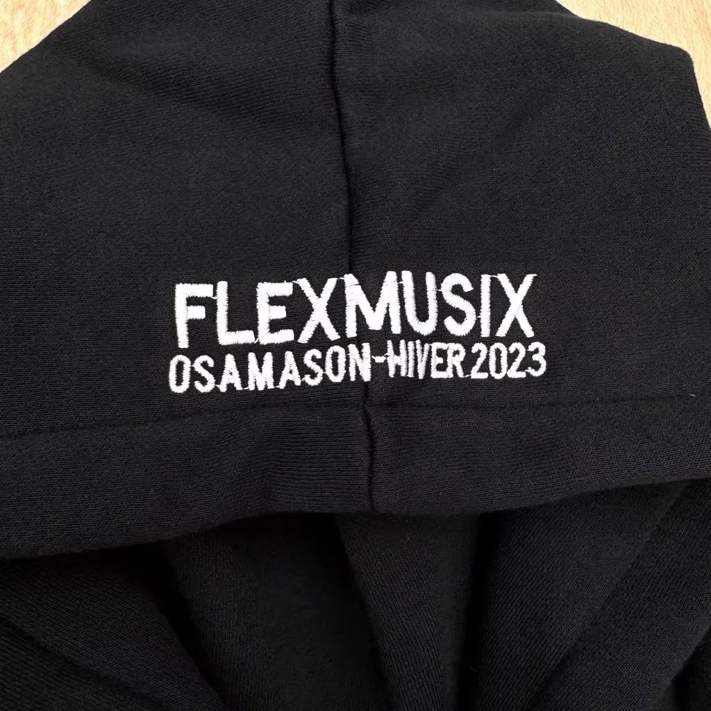 Black Flex Musix Fantasies Graphic Hoodie