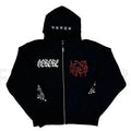 Black Hate Graphic Hoodie