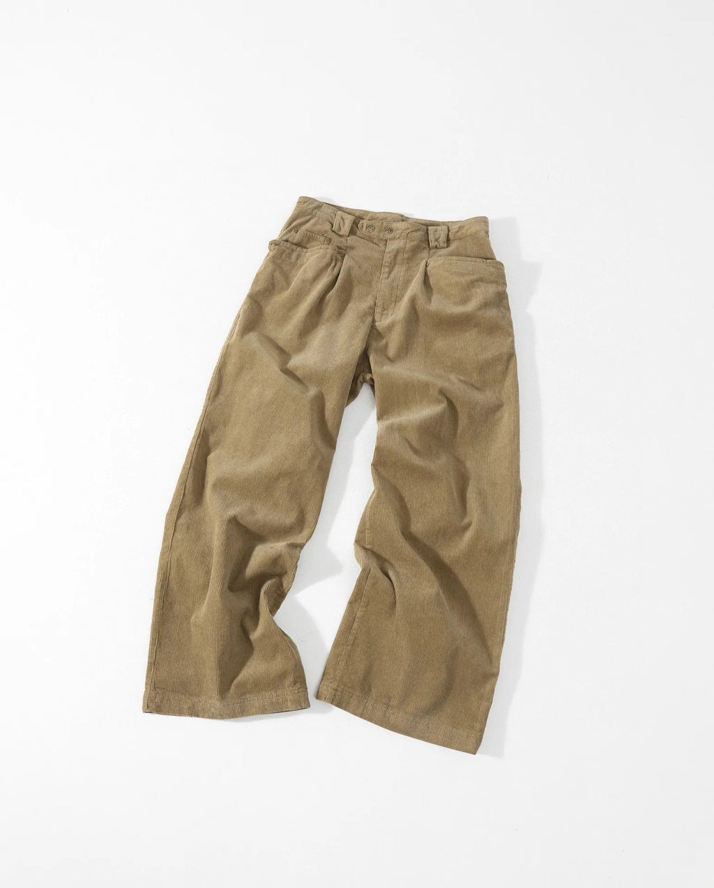 Olive Corduroy Infected Cargo Pants