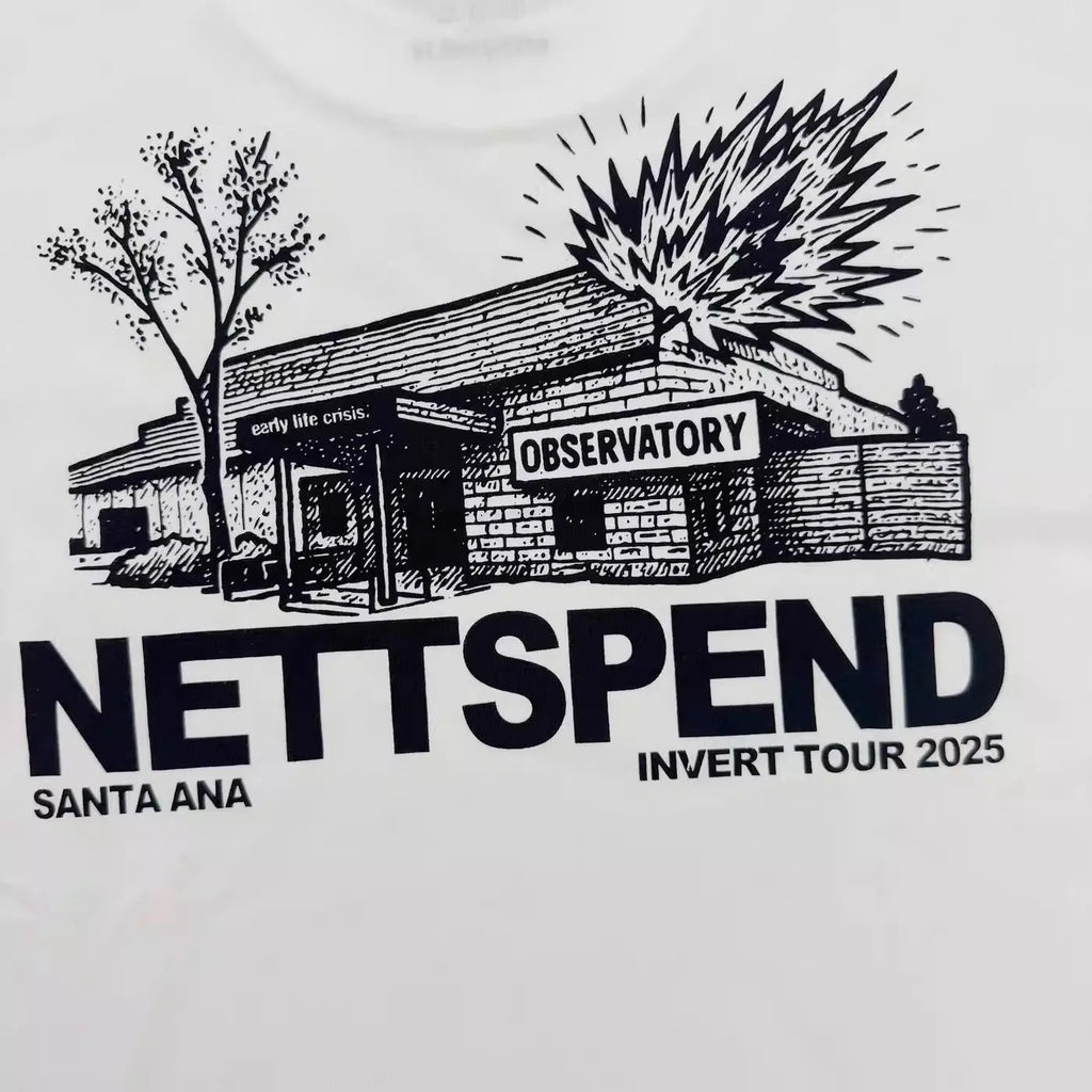 White Invert Observatory Graphic Tee