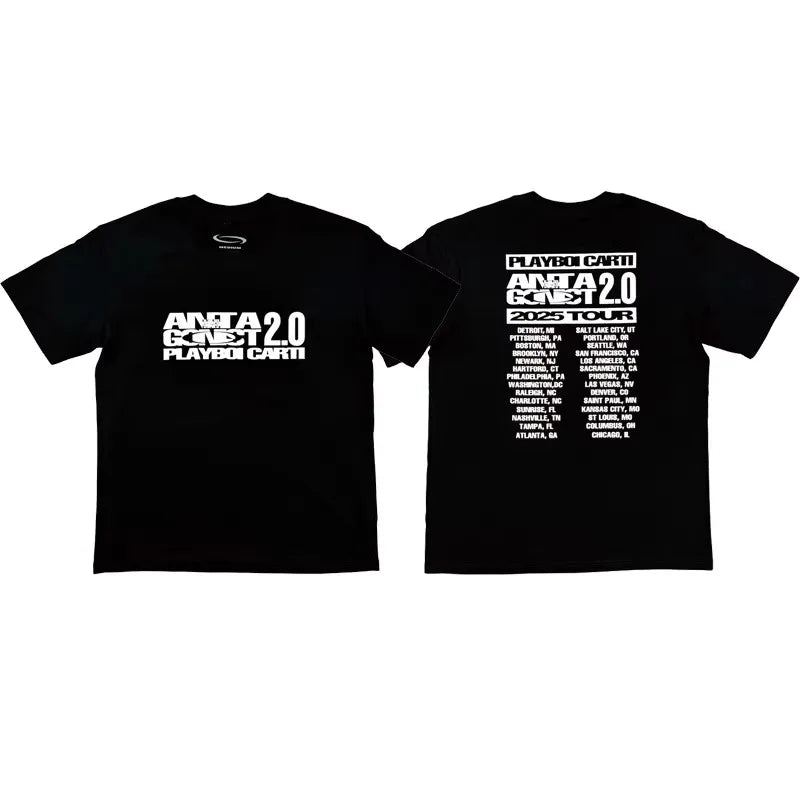 White Graphic Tee