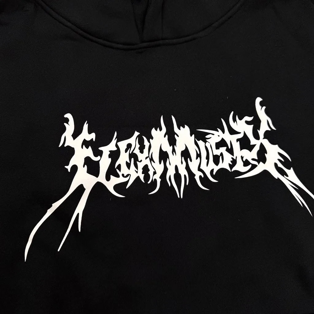 Black Flex Musix Fantasies Graphic Hoodie