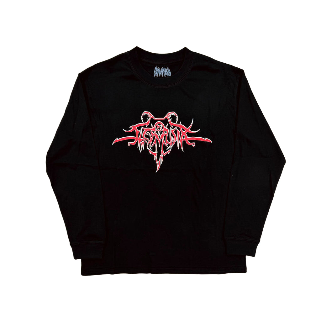 Flex Musix Red Long-Sleeve Graphic Tee