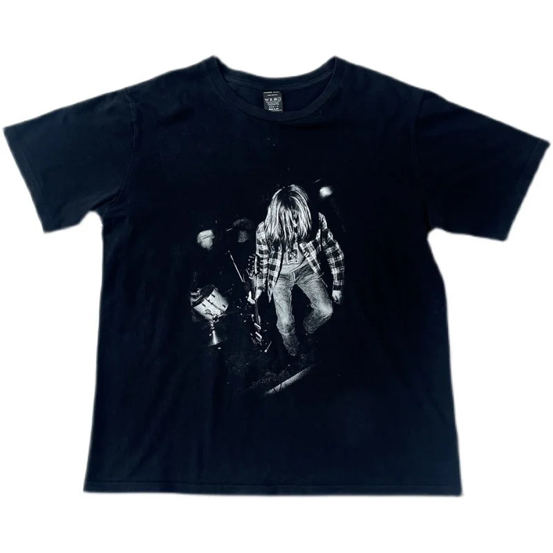 Black Kurt Graphic Tee